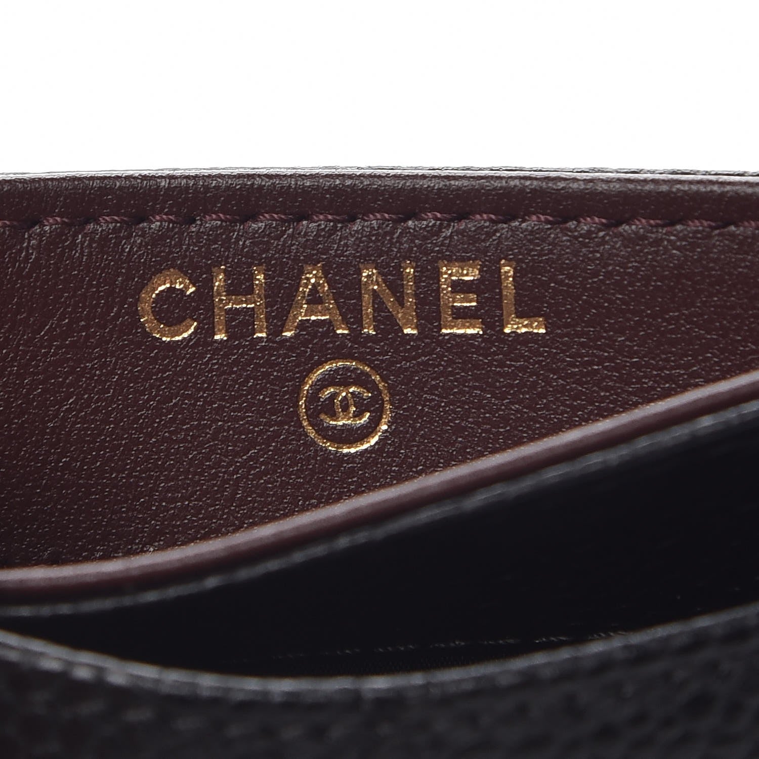 Chanel Caviar Quilted Card Holder Black 7 of 8