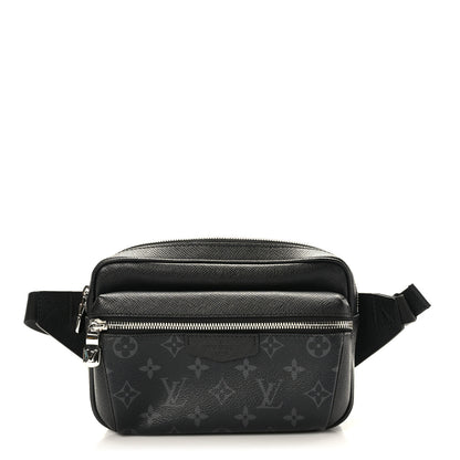 Louis Vuitton Taiga Monogram Outdoor Bumbag Black 1 of 9