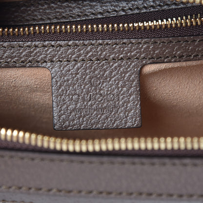 Gucci GG Supreme Monogram Web Small Ophidia Top Handle Shoulder Bag Brown 6 of 10