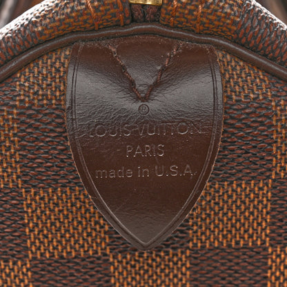 Louis Vuitton Damier Ebene Speedy 30 6 of 14