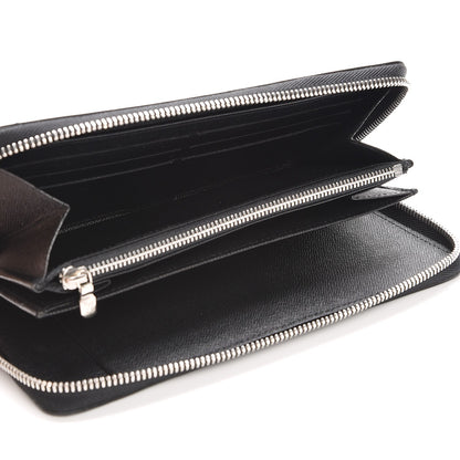 Louis Vuitton Epi Zippy Organizer Wallet Black 5 of 6