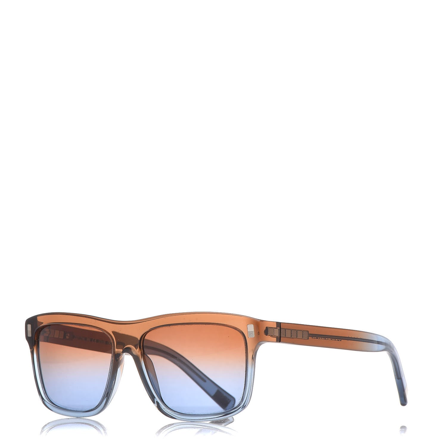 Louis Vuitton Exaltation Gradient Sunglasses Z0717W Brown Blue 1 of 7