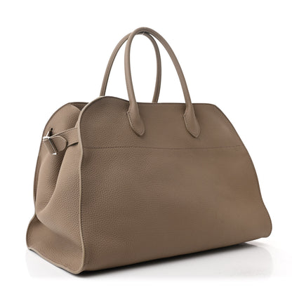 The Row Matte Grained Calfskin Soft Margaux 15 Silk 3 of 9