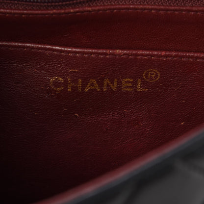 Chanel Lambskin Quilted Medium Single Flap Black 6 of 8
