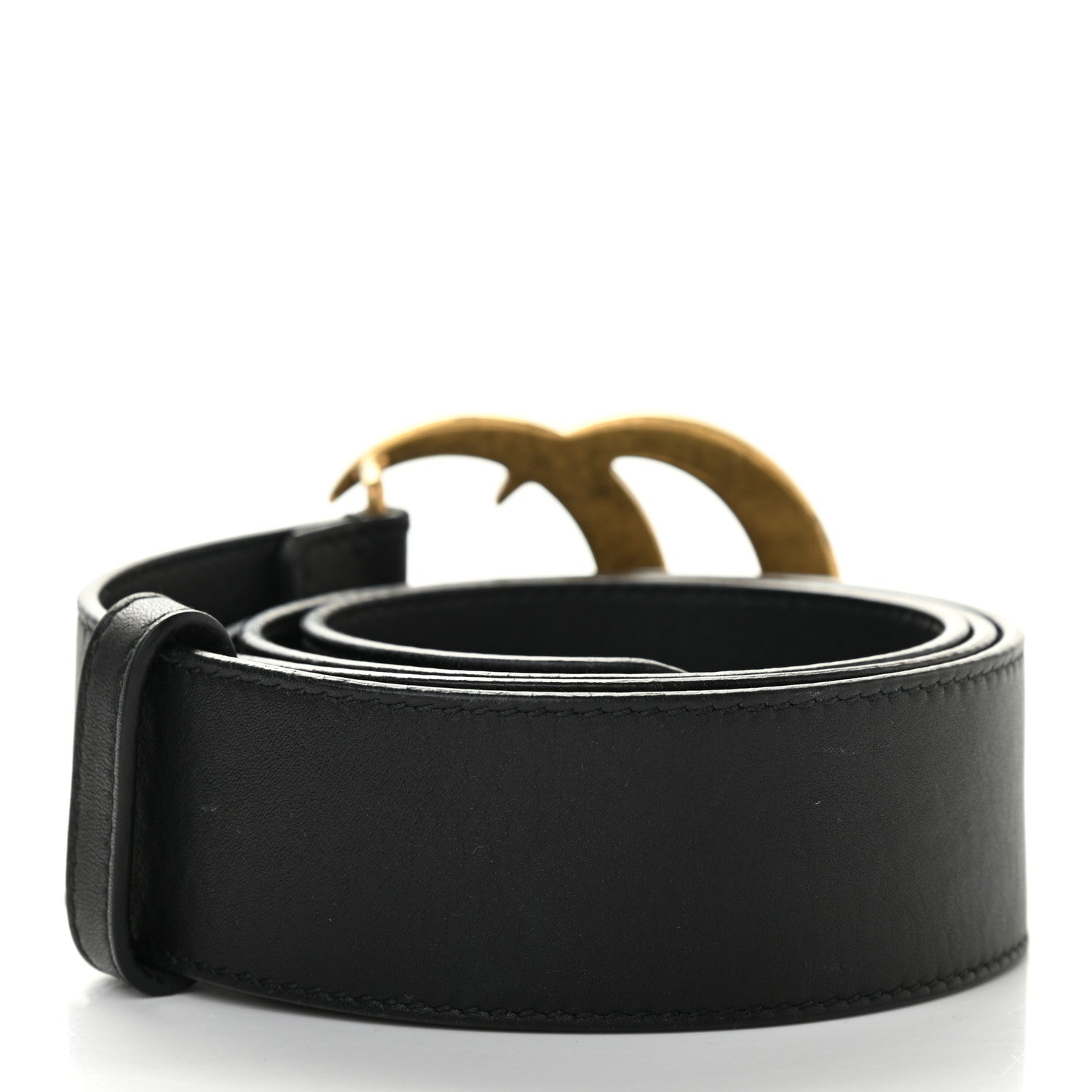 Gucci Calfskin Double G 40mm Belt 85 34 Black 2 of 10