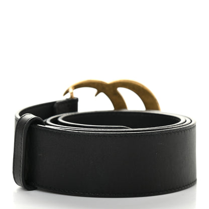 Gucci Calfskin Double G 40mm Belt 85 34 Black 2 of 10