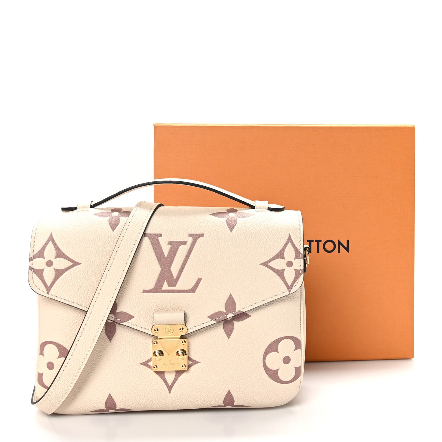Empreinte Monogram Giant Pochette Metis Creme Bois de Rose