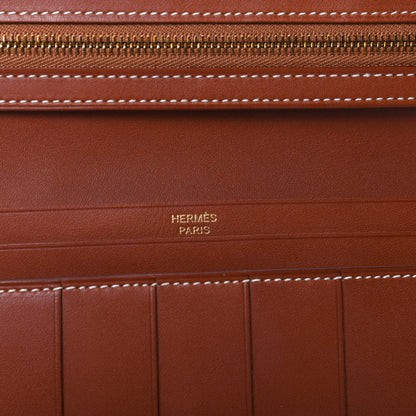 Hermes Tadelakt Bearn Wallet Fauve 6 of 7