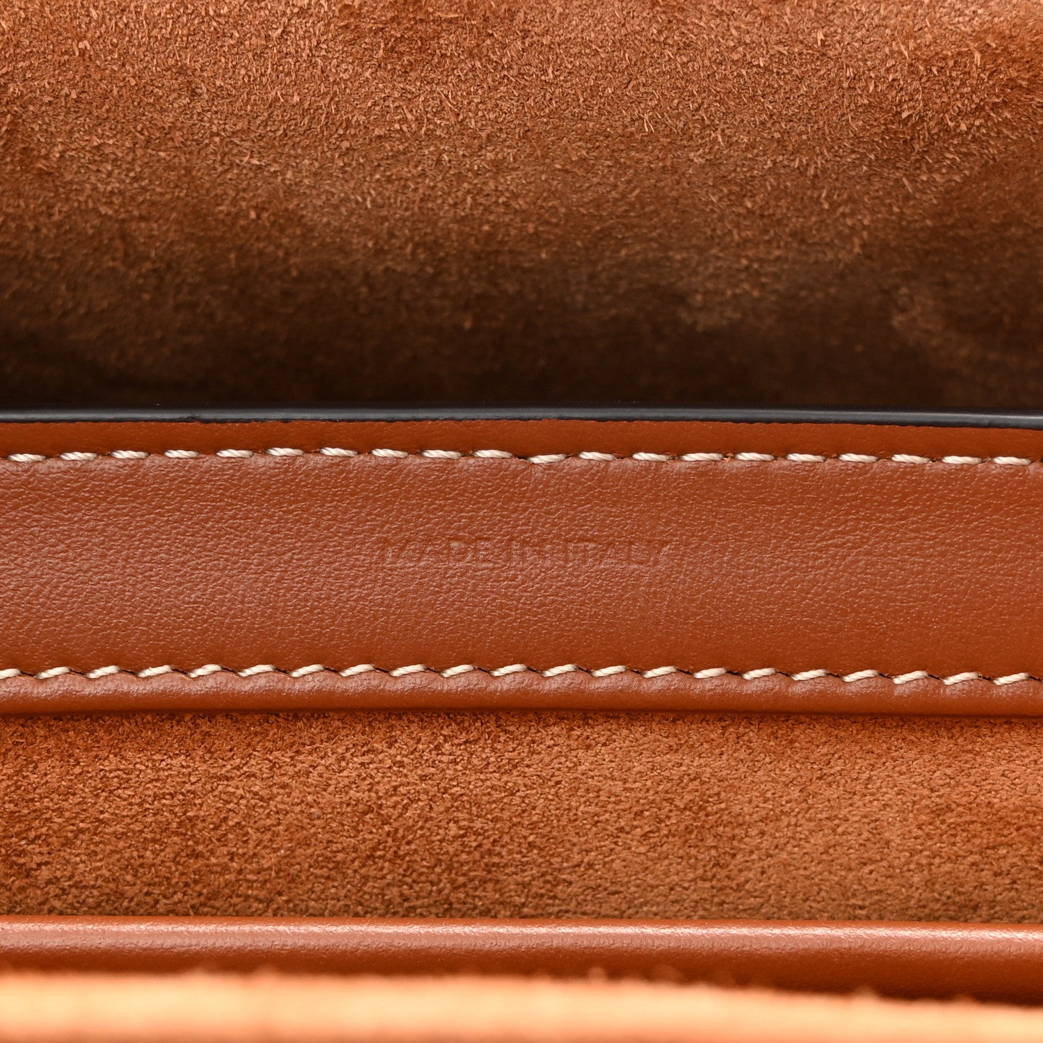 Celine Calfskin Medium Soft 16 Bag Tan 7 of 14