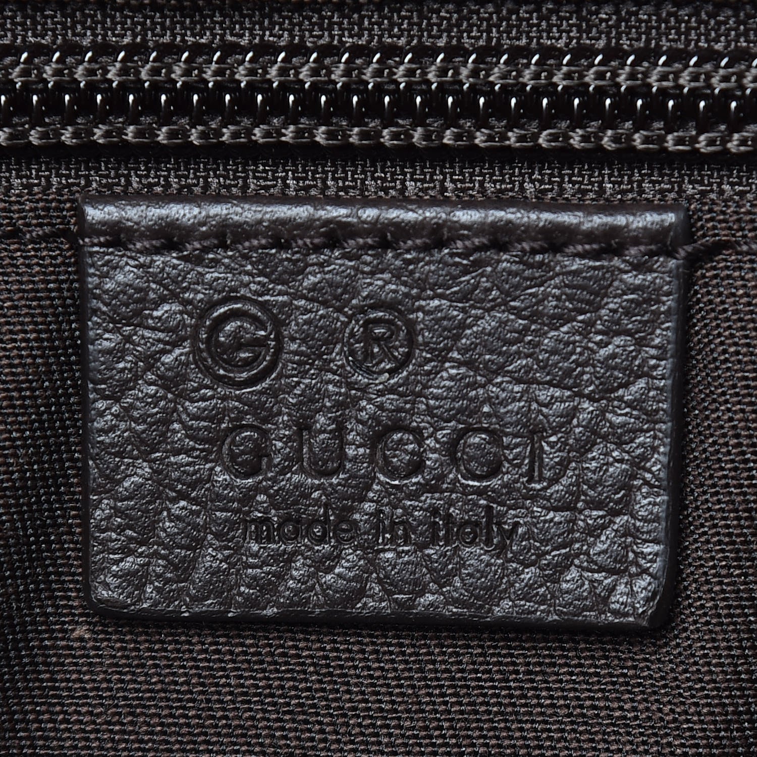 Gucci Monogram Briefcase Dark Brown 6 of 10