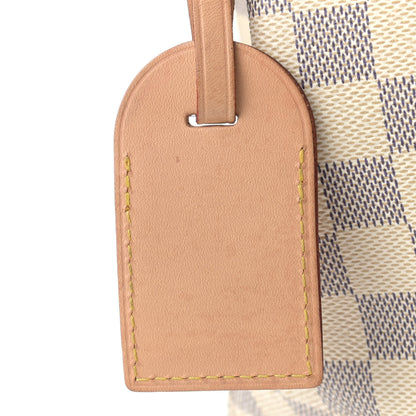 Louis Vuitton Damier Azur Graceful MM Rose Ballerine 13 of 19