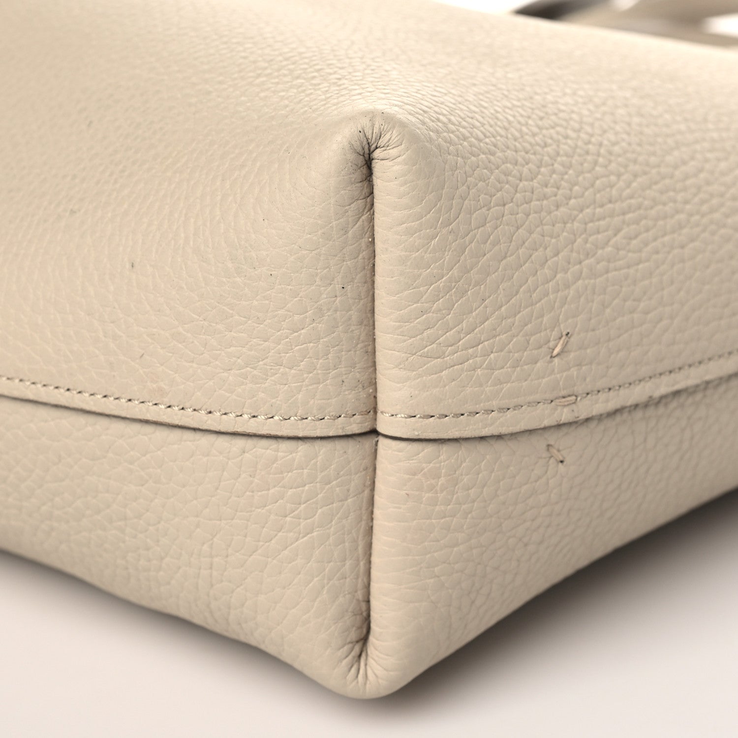 Moynat Taurillon Blush Calfskin Quattro Reversible Tote TPM Taupe 13 of 13