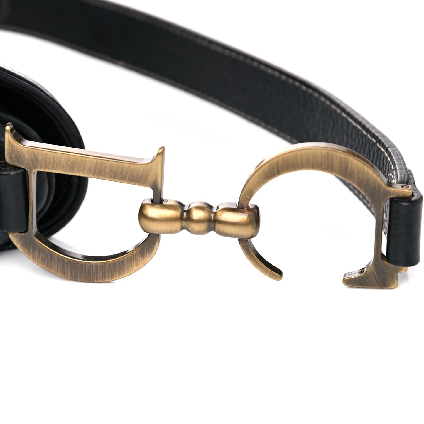 Calfskin Saddle Bag Black
