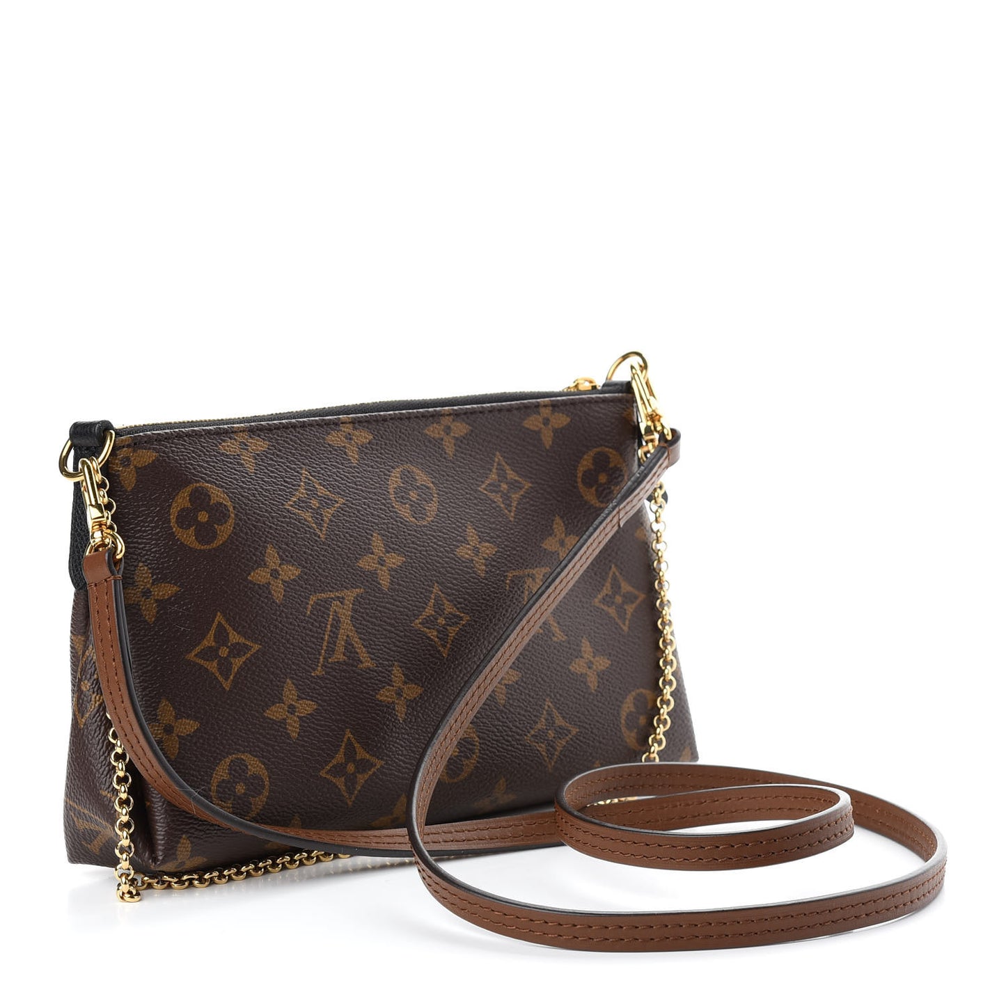 Monogram Pallas Clutch Black