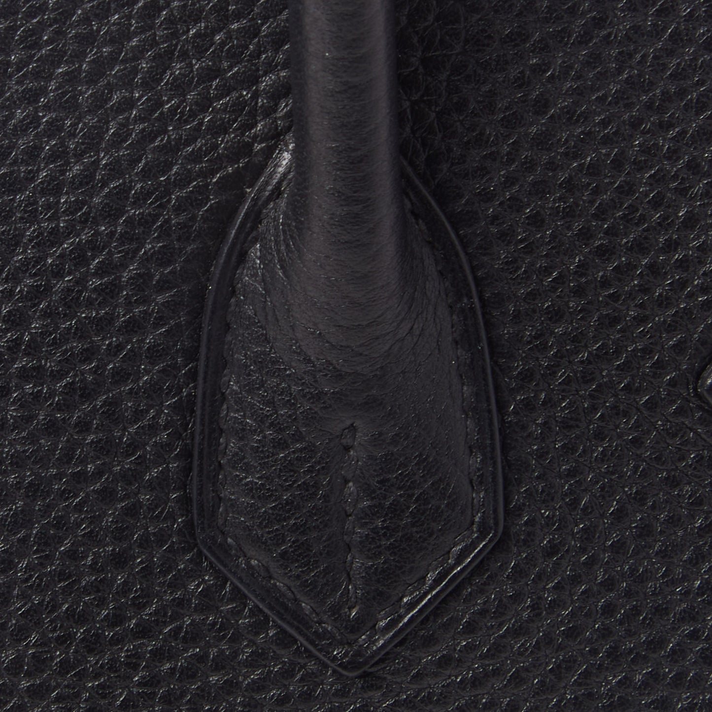 Taurillon Clemence Birkin 30 Black