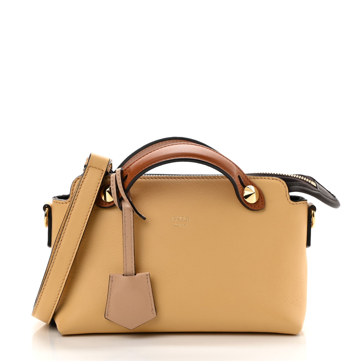 Fendi Vitello Dolce 4 Color Mini By The Way Boston Bag Savana Makeup Multicolor 1 of 7