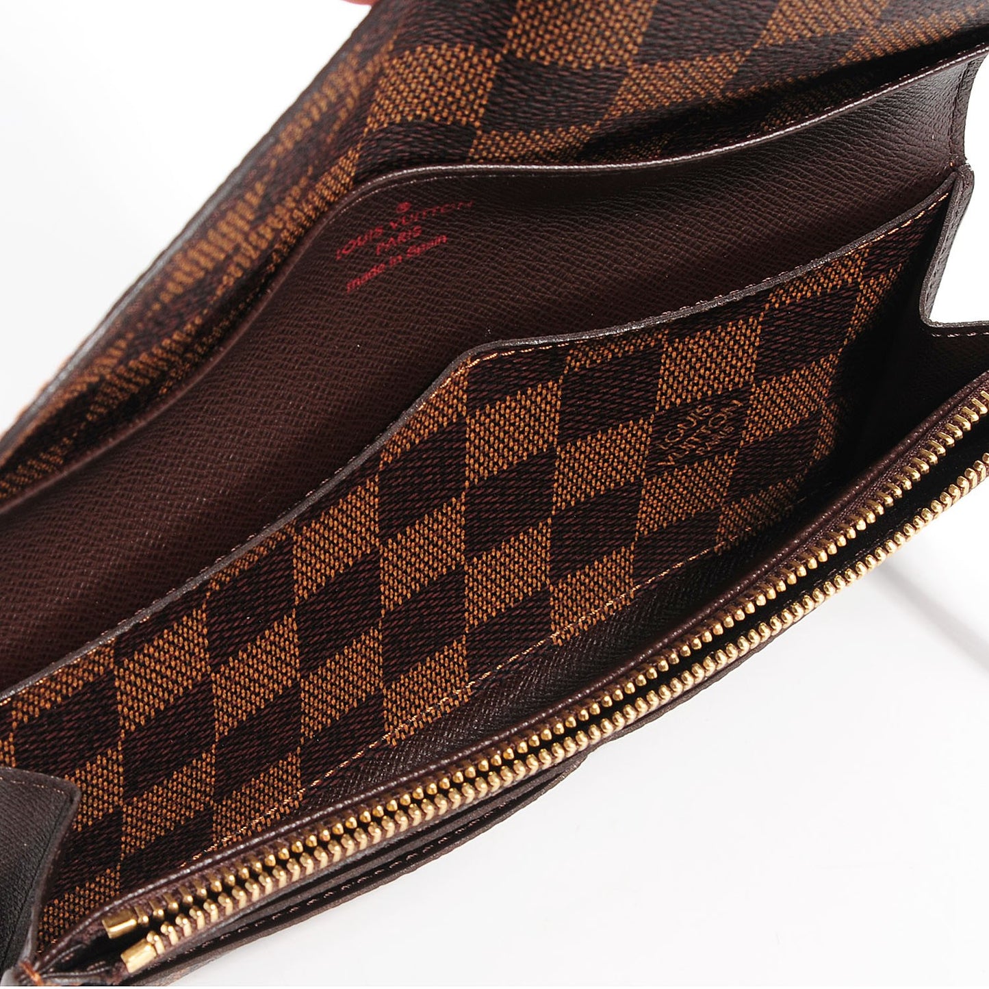 Damier Ebene Emilie Wallet