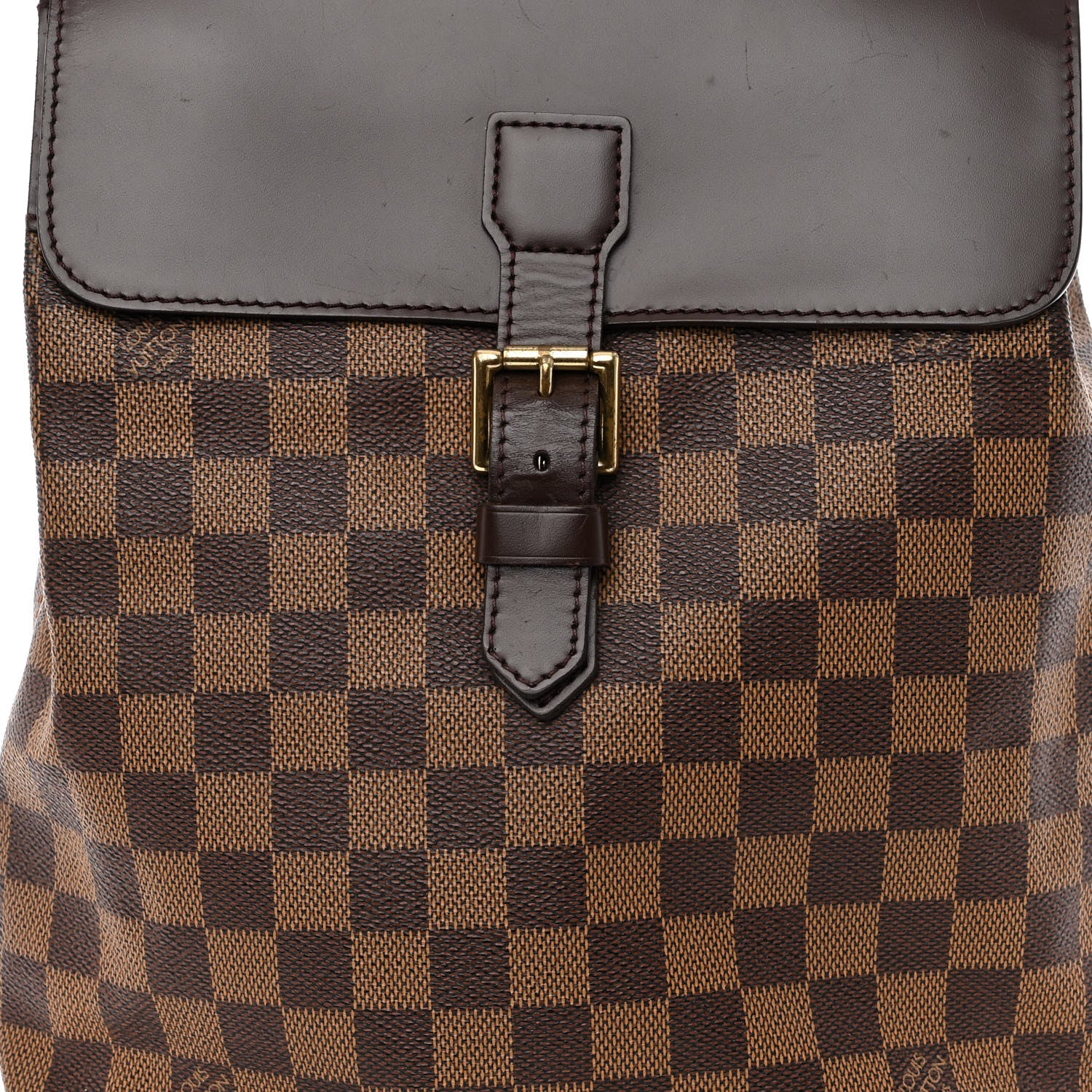 Louis Vuitton Damier Ebene Soho Backpack 7 of 13