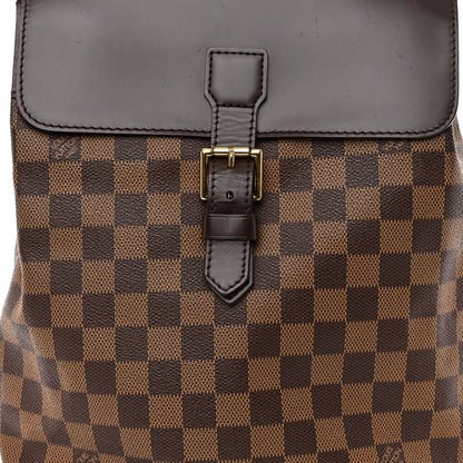 Louis Vuitton Damier Ebene Soho Backpack 7 of 13