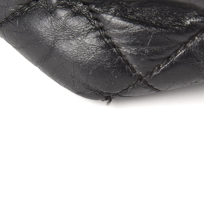 Chanel Glazed Calfskin Castle Rock Bowling Bag Black 10 of 18