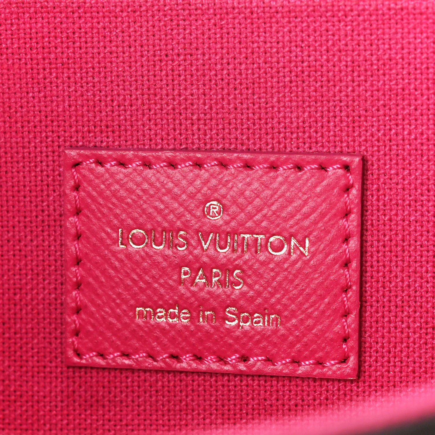 Louis Vuitton Monogram 2021 Christmas Animation Hollywood Pochette Felicie Chain Wallet Fuchsia 7 of 14
