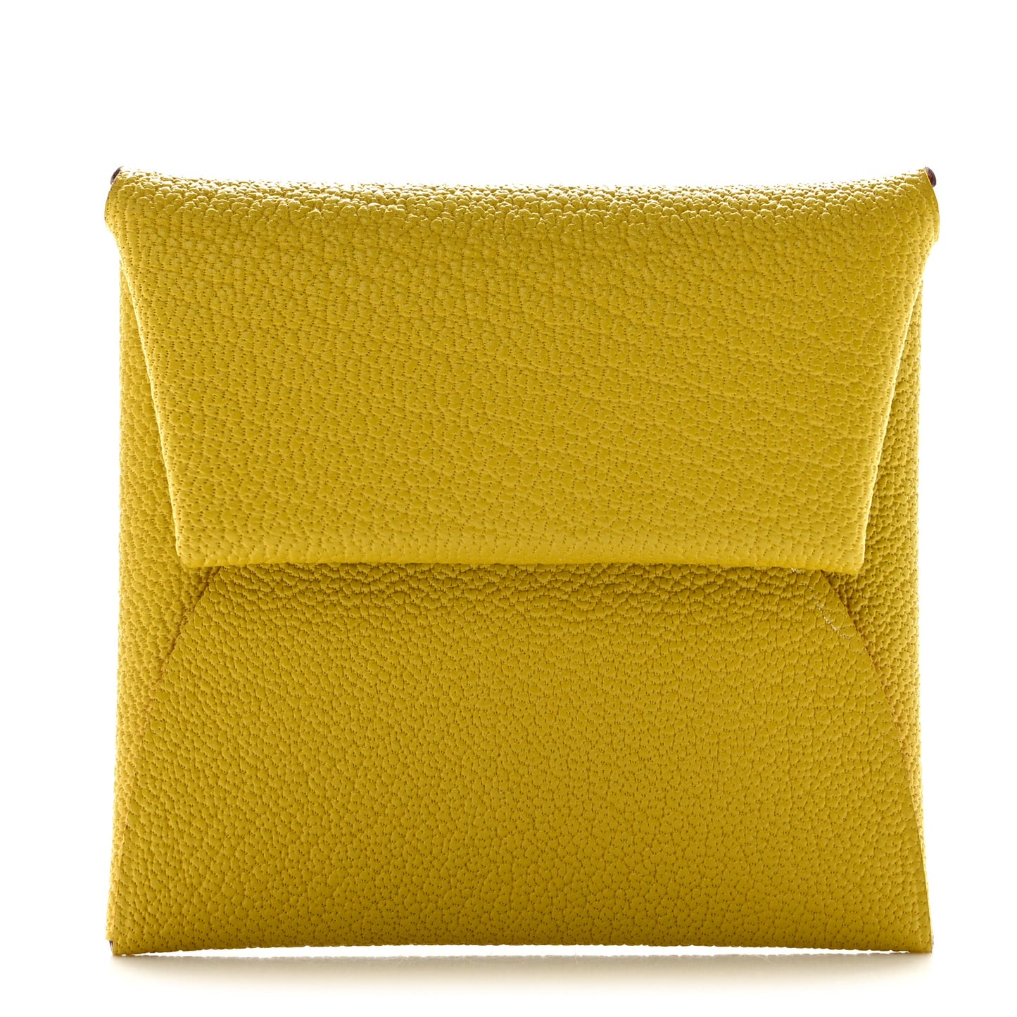 Chevre Mysore Bastia Verso Coin Purse Cumin Orange