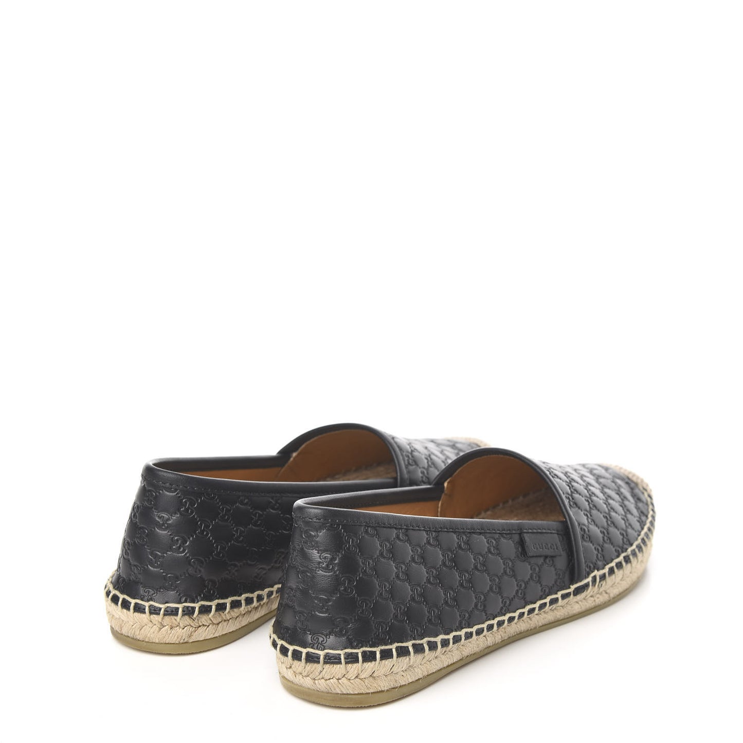 Microguccissima Signature Espadrilles 37.5 Black