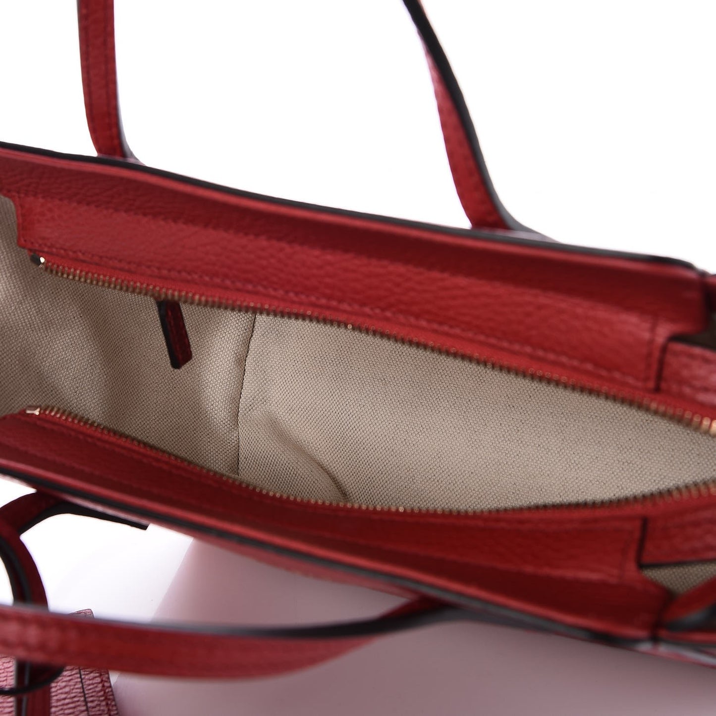 Dollar Calfskin Mini Swing Top Handle Bag Tabasco