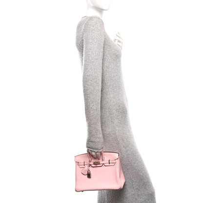 Hermes Swift Birkin 25 Rose Sakura 2 of 11