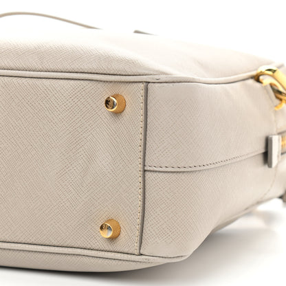 Prada Saffiano Lux Bowler Pomice 10 of 12