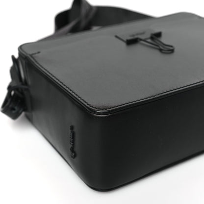 Off-White Calfskin Diag Binder Clip Camera Belt Bag Black 7 of 8
