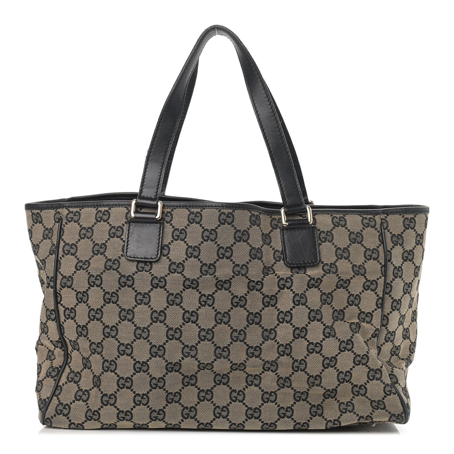 Gucci Monogram Tote Black 1 of 19