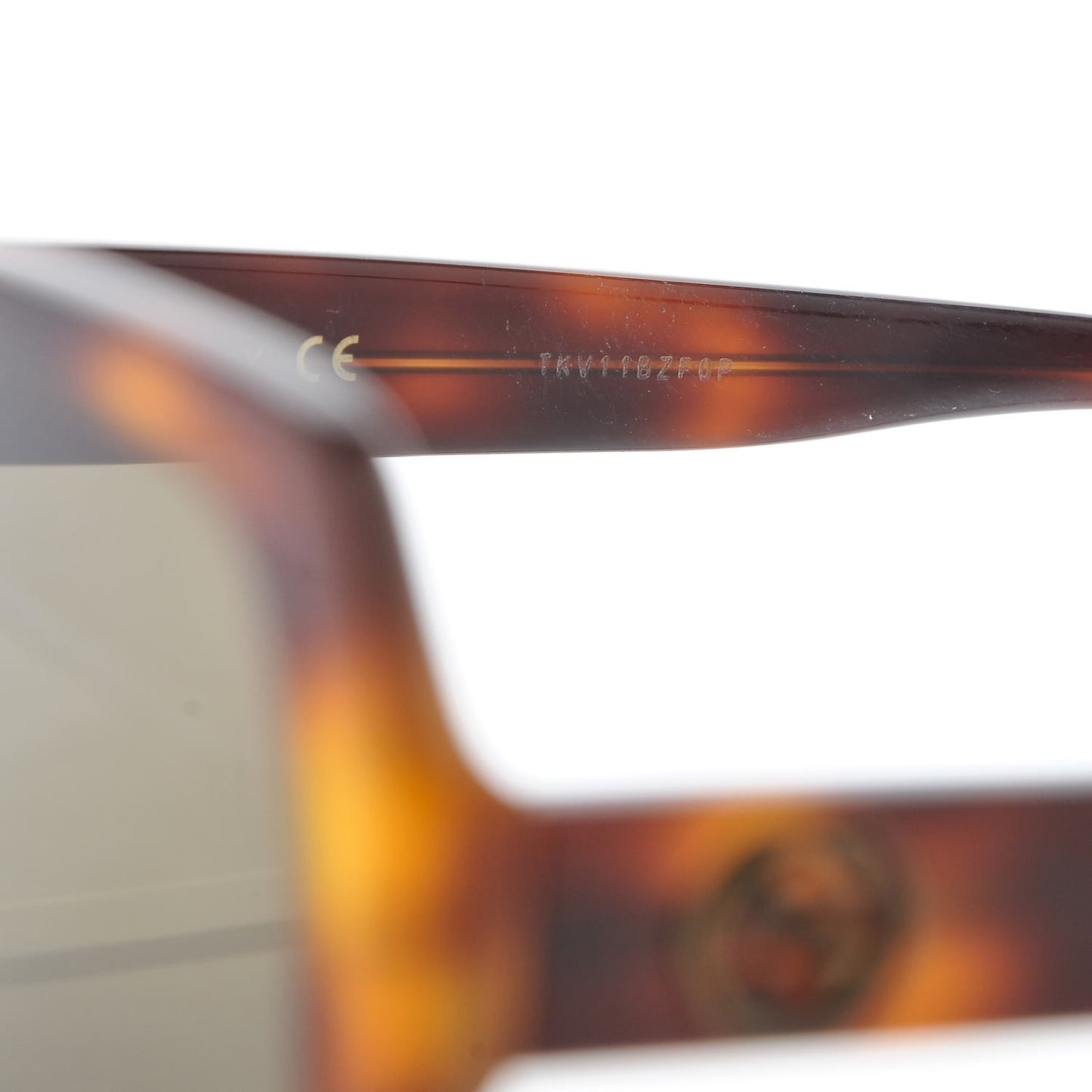 Acetate Square GG 0096SA Sunglasses Havana