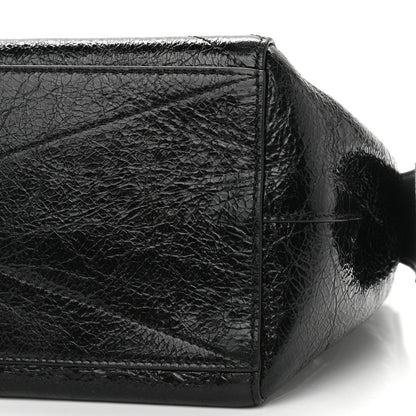 Givenchy Creased Patent Calfskin Medium ID Flap Black 10 of 10