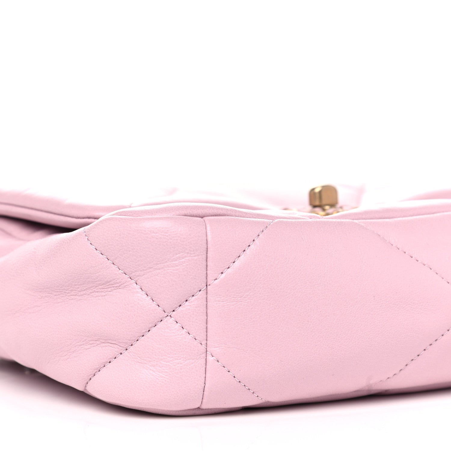 Chanel Lambskin Quilted Medium Chanel 19 Flap Light Pink 8 of 11