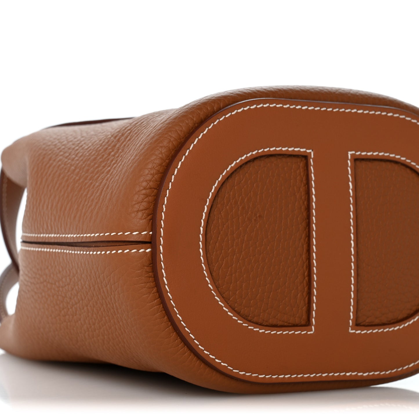 Taurillon Clemence Swift In-The-Loop 18 Bag Gold