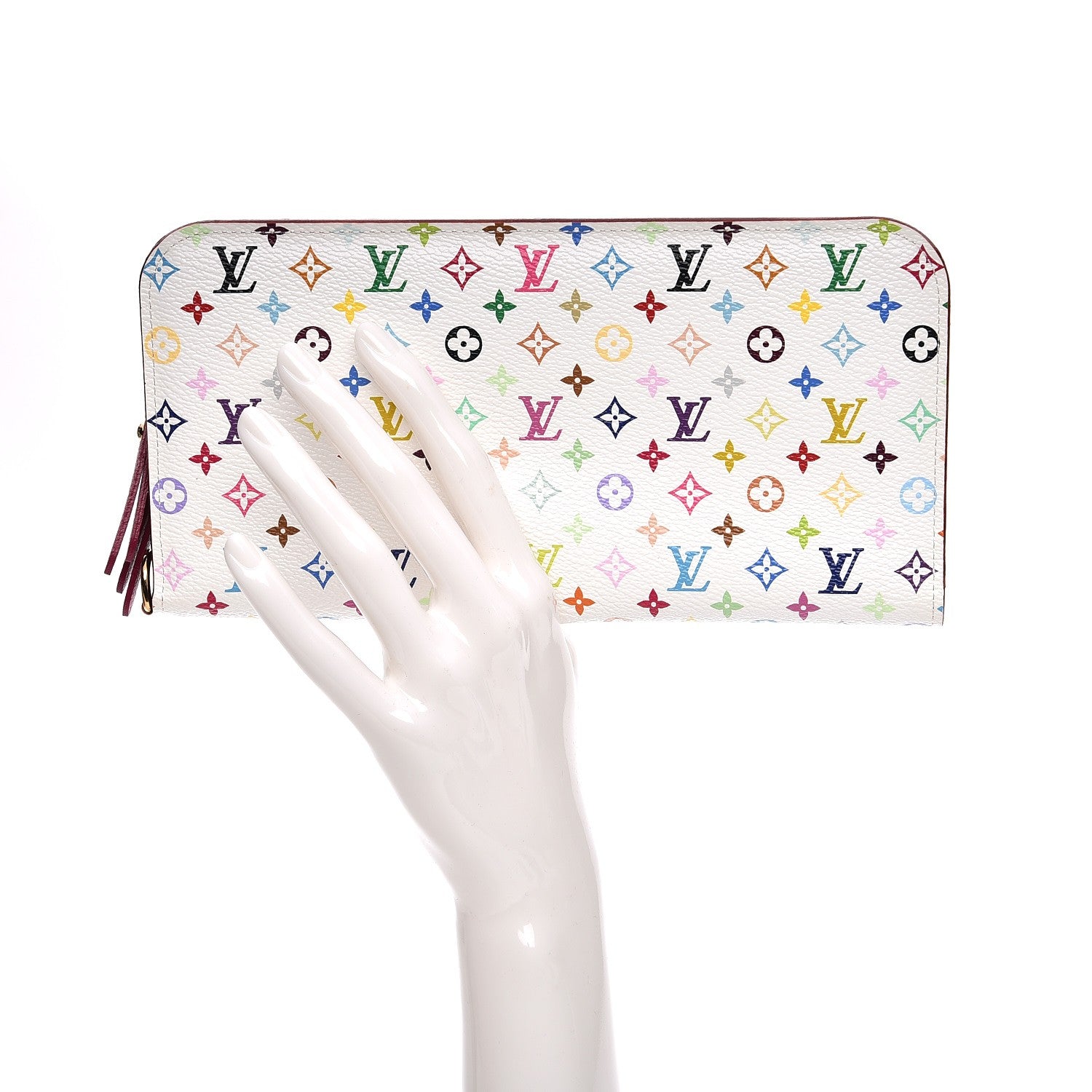 Louis Vuitton Monogram Multicolor Insolite Wallet White Eglantine 2 of 6