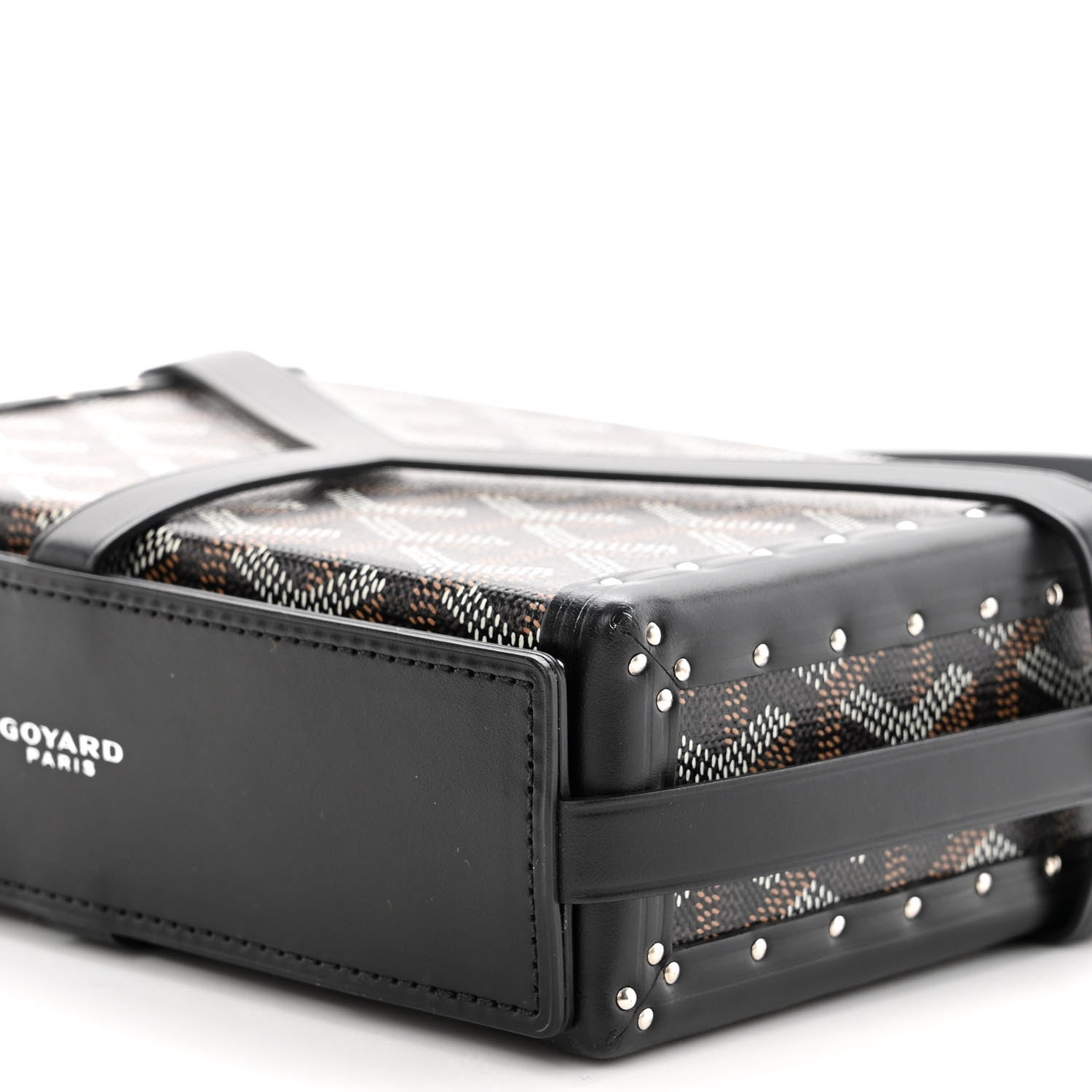 Goyard Goyardine Minaudiere Trunk Bag Black 6 of 12