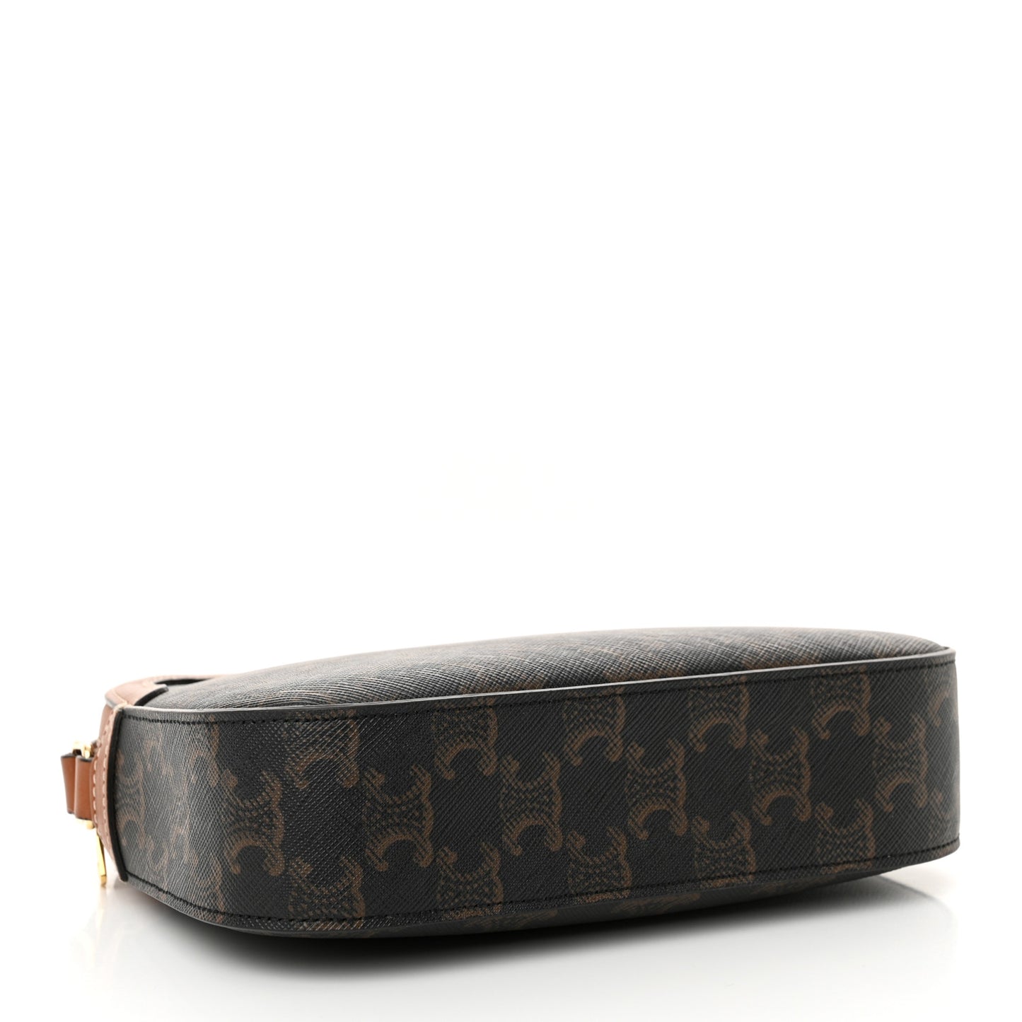 Triomphe Canvas Small Camera Bag Tan