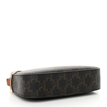 Celine Triomphe Canvas Small Camera Bag Tan 4 of 15