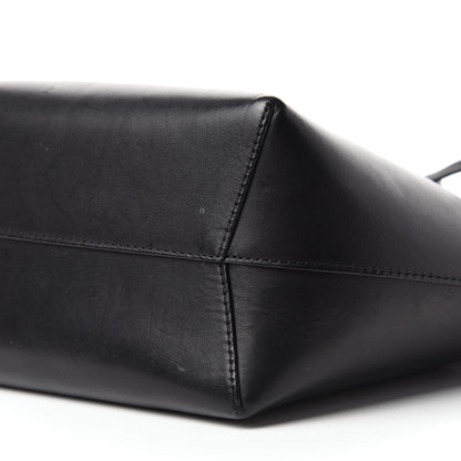 Mansur Gavriel Calfskin Mini Bucket Bag Black Flamma 7 of 10