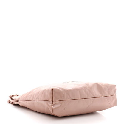 Chanel Metallic Calfskin Quilted Small Chanel 22 Pink 5 of 13