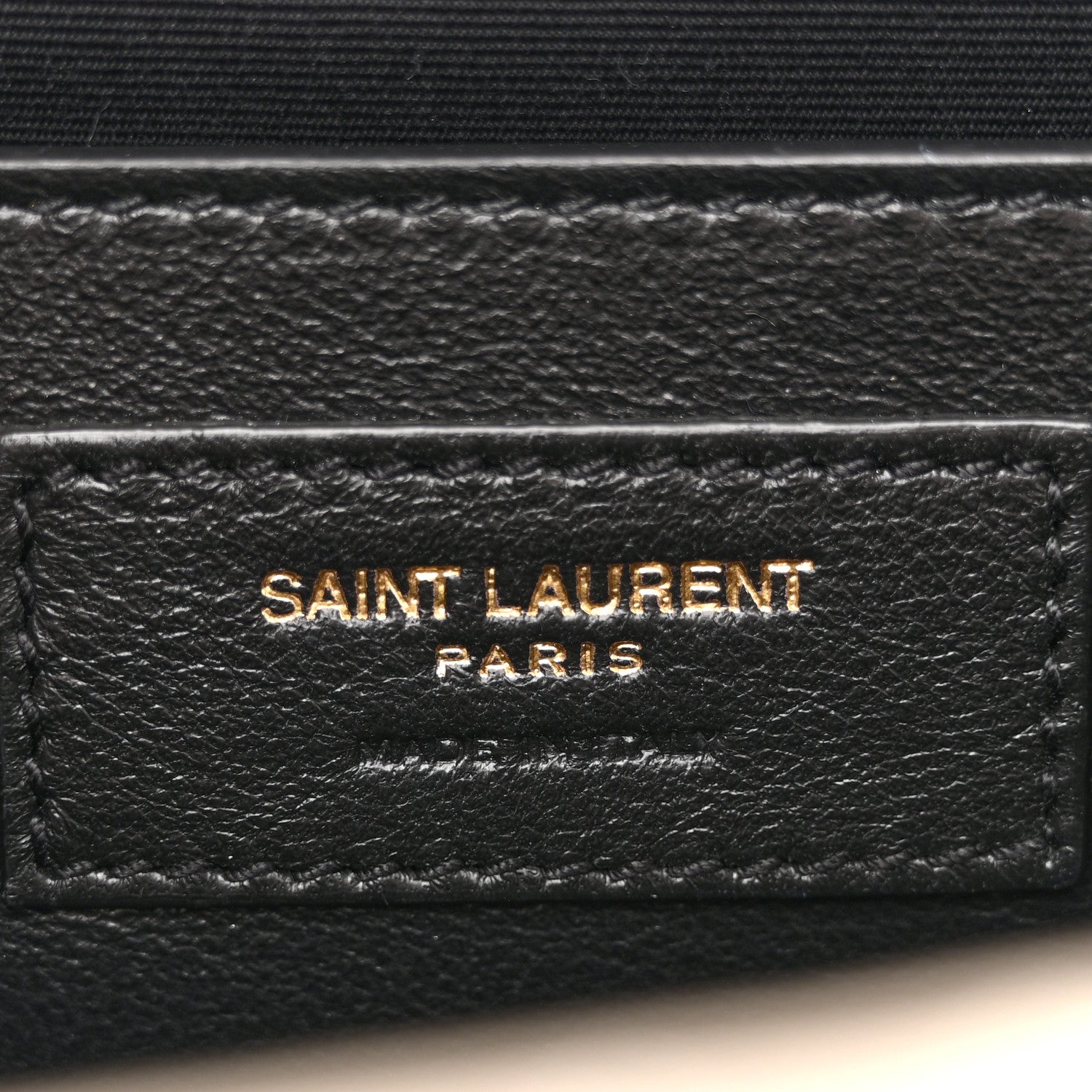 Saint Laurent Lambskin Mixed Matelasse Triquilt Medium Monogram Satchel Crema Soft 6 of 13