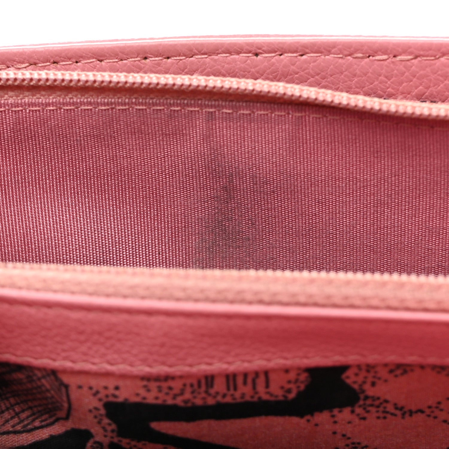 Chanel Goatskin CC Large Gusset Flap Wallet Pink 9 of 14