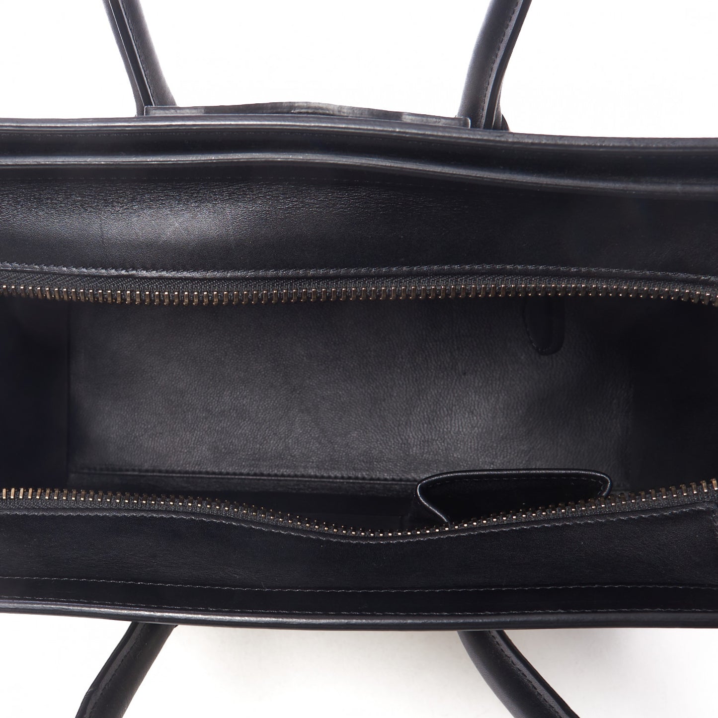 Canvas Smooth Calfskin Micro Tri-Color Luggage Carmin