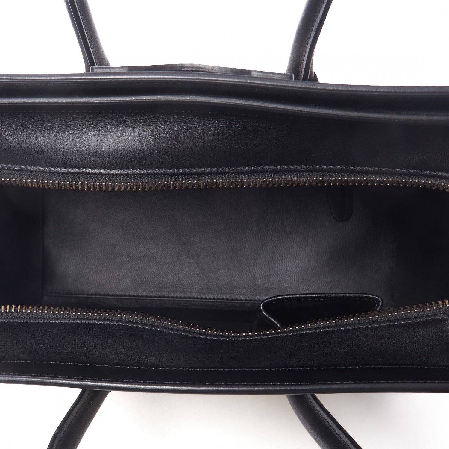Celine Canvas Smooth Calfskin Micro Tri-Color Luggage Carmin 6 of 9