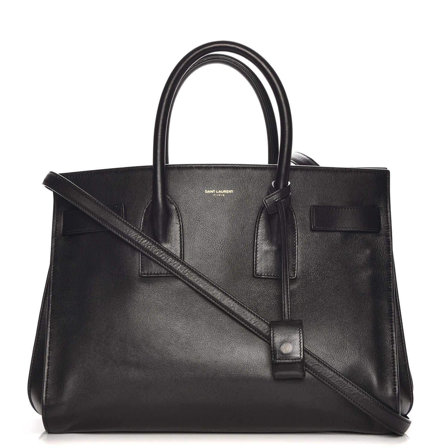 Saint Laurent Calfskin Small Sac De Jour Black 1 of 8