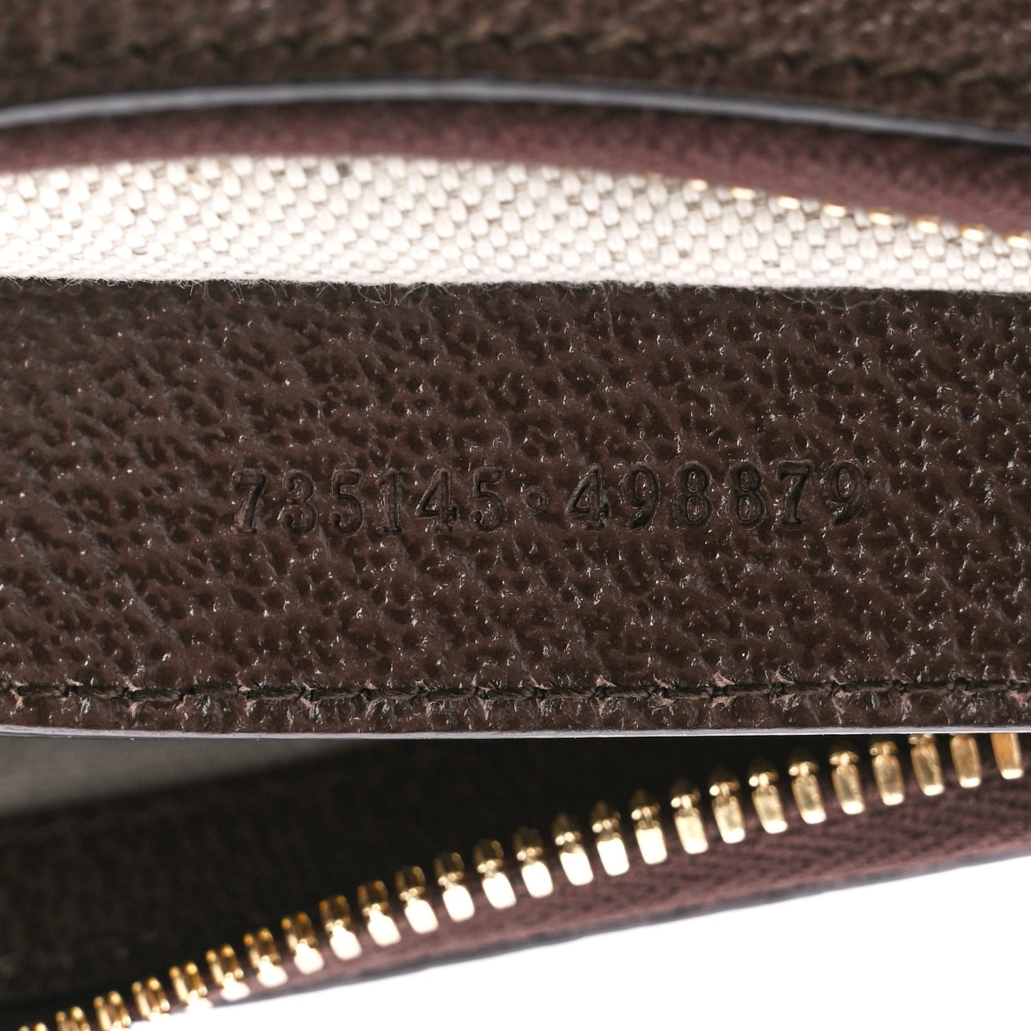 GG Supreme Monogram Textured Dollar Calfskin Small Ophidia Hobo Beige Ebony New Acero