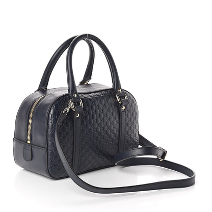Gucci Soft Microguccissima Small Crossbody Bag Blue 3 of 9