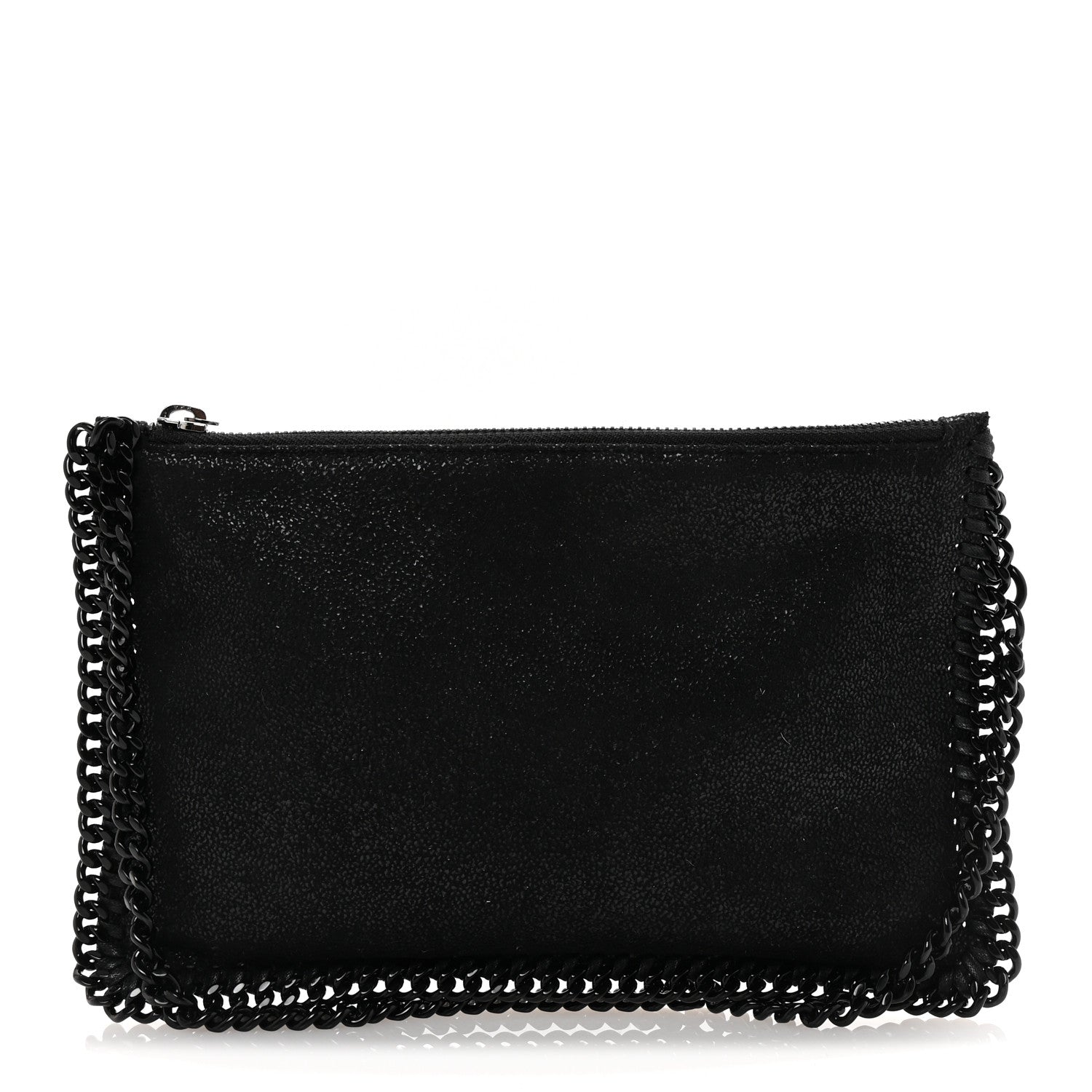 Stella McCartney Shaggy Deer Falabella Clutch Black 1 of 9